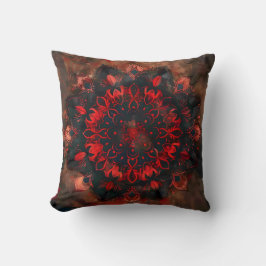 Mörk Mandala- Boho Gothic Gift Kudde