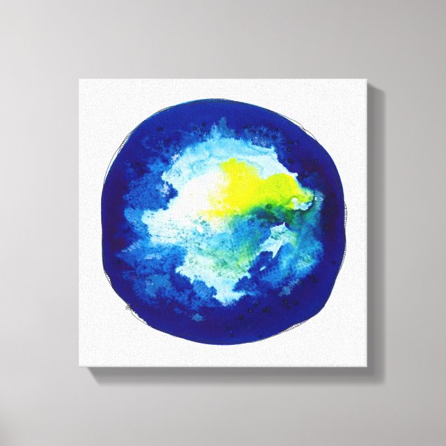 Mörk Måne Canvastryck (Framsida)