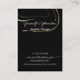 Mörk Marbling Visitkort