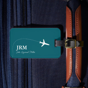 Mörk-Märkre för flygplansbagage Bagagebricka