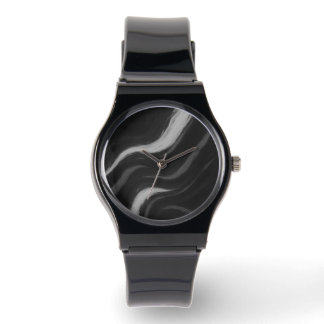 Mörk Marmorvåg Ur Armbandsur