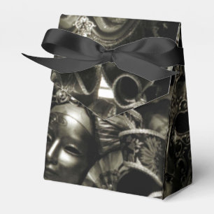 Mörk maskerad presentaskar