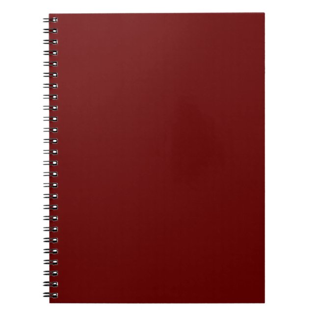 Mörk Mauve,Dull Lila,Ironstone Anteckningsbok (Framsidan)