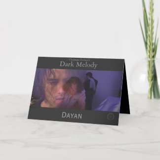 Mörk Melodkort Kort
