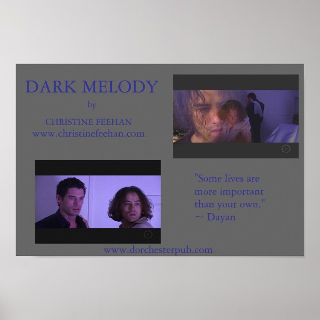 Mörk Melody Poster (Framsidan)