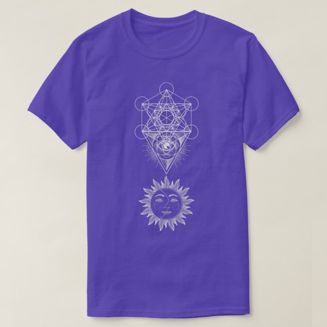 Mörk Metatron Tredje Öga 1 T Shirt (Design framsida)