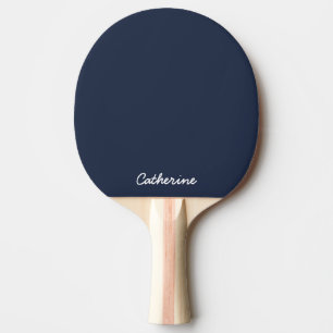 Mörk Midnattsblå Anpassad Ping Pong-paddle Pingisracket
