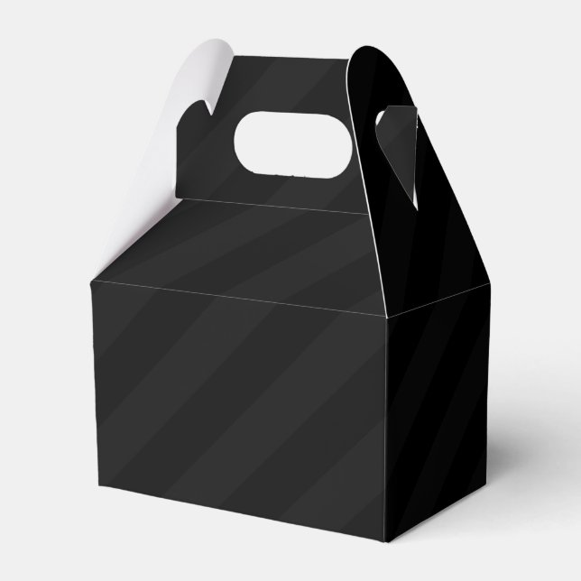 Mörk Midnattsrand Gavel Presentaskar (Framsidan Sidan)