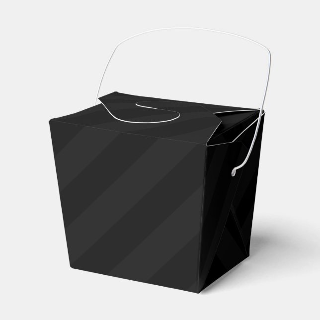 Mörk Midnattsrand Take Out Presentaskar (Framsidan Sidan)