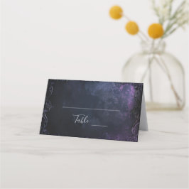 Mörk Midnight Gothic Elegance Placeringskort