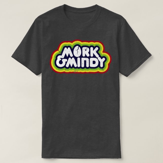 Mork Mindy 70s Show T Shirt (Design framsida)
