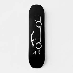 Mörk Mini Skateboard Bräda 18,5 Cm