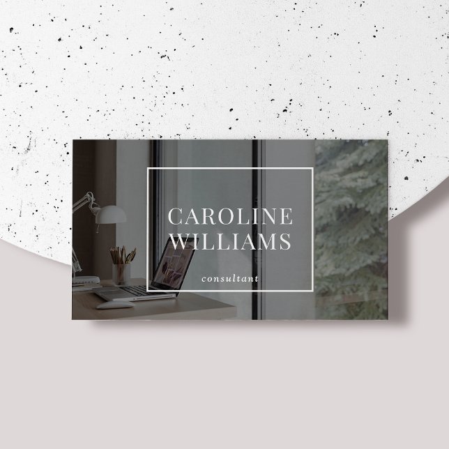 Mörk Modern Aesthetic social medimanager, foto Visitkort (Skapare uppladdad)