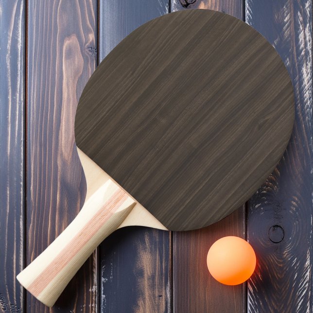 Mörk Modern Wood Pingisracket (Skapare uppladdad)