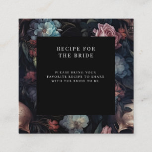 Mörk - Möhippa för Moody Blommigt, Tilläggskort