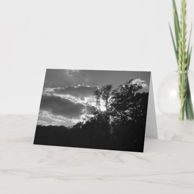 Mörk moln kort (Framsida)