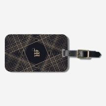 Mörk Monogram Geometric Star Gothic Snyggt Black
