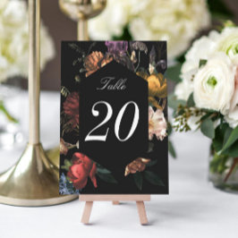 Mörk Moody Romantisk nederländsk Blommigt Bröllop 