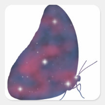 Mörk Morpho Starscape Sticker