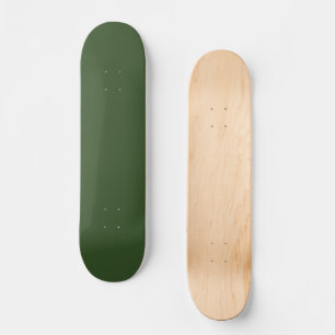 Mörk Moss Grönt Solid Färg Mini Skateboard Bräda 18,5 Cm