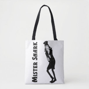 Mörk Mr Snark Mustecken Snark Feader Tygkasse