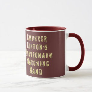 Mörk mugg för ENSMB-logotyp