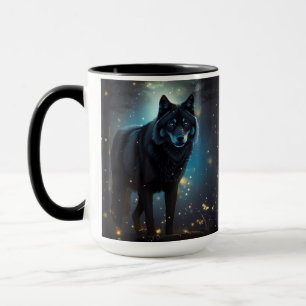 Mörk Mysterious Black Varg Mugg