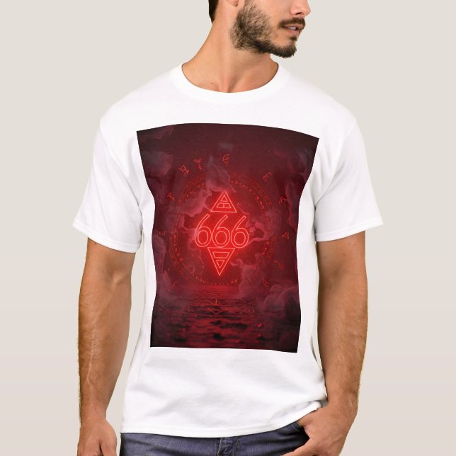 Mörk Mystic Symbol Graphic Tee (Framsida)