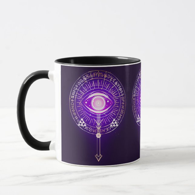 Mörk Mystical Arcane Öga of Eternity Mugg (Vänster)