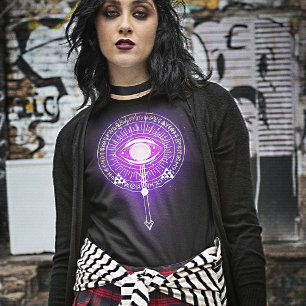 Mörk Mystical Arcane Öga of Eternity T-Shirt