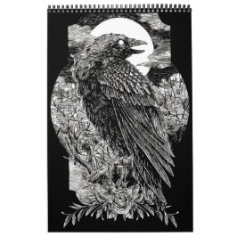 Mörk Mystical Raven Kalender