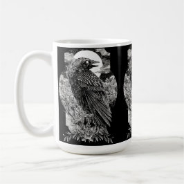 Mörk Mystisk Korp Kaffemugg