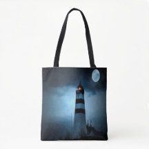 Mörk natt med måne