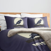 Mörk Natt Moonlight Malevolent Kråka