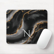 Mörk Natten Guld Glitter Marble Anpassade