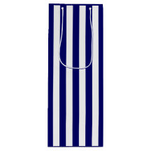 Mörk Navy Blue and White Rand