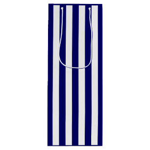 Mörk Navy Blue and White Rand