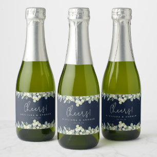 Mörk Navy Snowberry+Eucalyptus Winter Wedding Mini