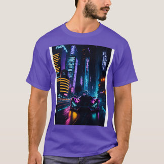 Mörk Neon City Sports 11 T Shirt