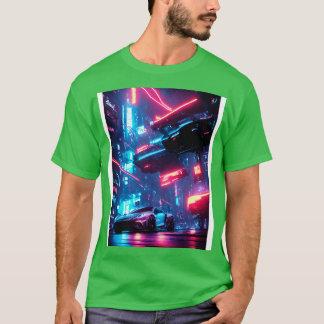 Mörk Neon City Sports 28 T Shirt