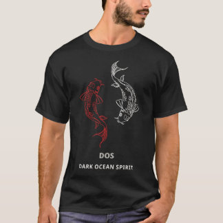 Mörk Ocean S T-Shirt - Majestic White and Red Whal