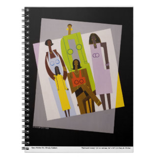 "Mörk och älskvärd" anteckningsbok