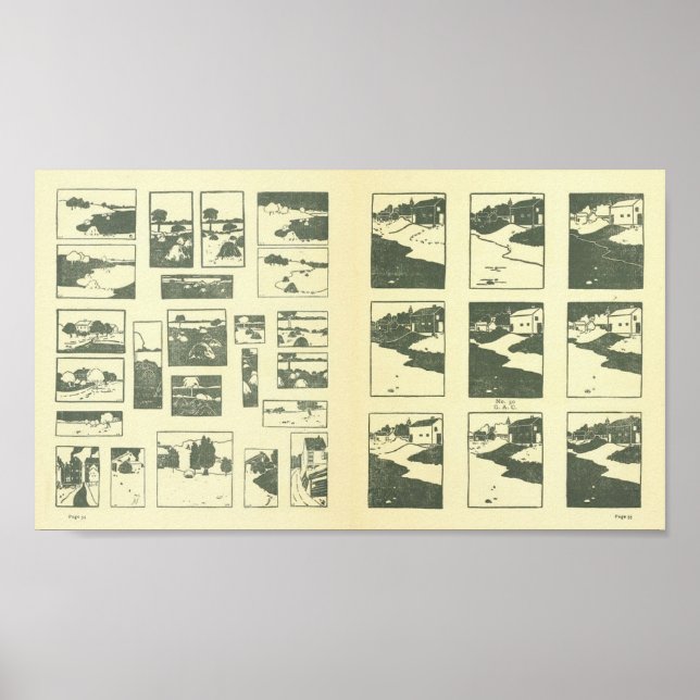 Mörk och ljus poster (Framsidan)