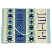 Mörk och ljusblå mönster