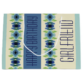 Mörk och ljusblå mönster