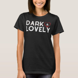 Mörk Och Vacker Svarta Personer Historik Månad Sto T Shirt