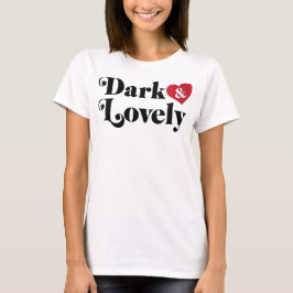 Mörk Och Vacker Svarta Personer Historik Månad Sto T Shirt