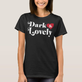 Mörk Och Vacker Svarta Personer Historik Månad Sto T Shirt