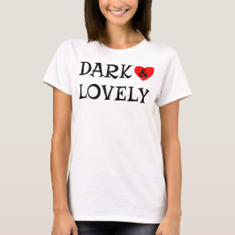 Mörk Och Vacker Svarta Personer Historik Månad Sto T Shirt