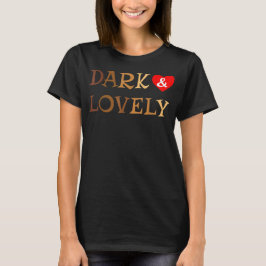 Mörk Och Vacker Svarta Personer Historik Månad Sto T Shirt